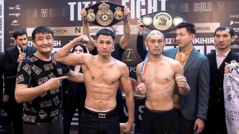 Кәсіпқой боксшы Жанқош Тұраров Алматыда өткен жекпе-жегінде екі титулды жеңіп алды