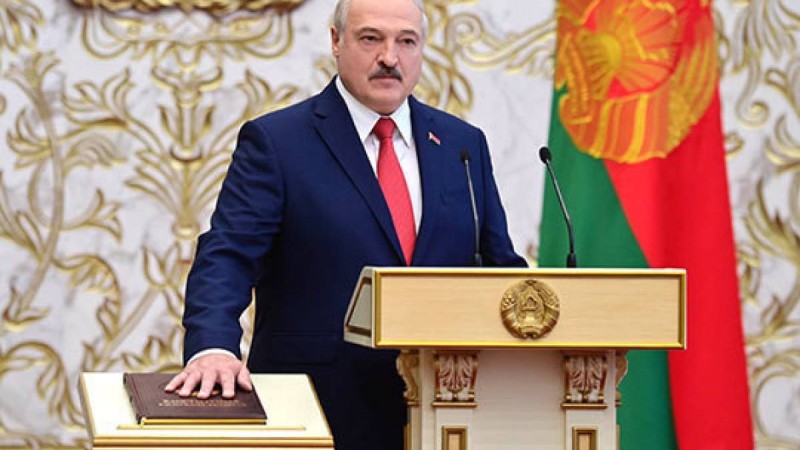 Бүгін Минскіде Лукашенконың құпия инаугурациясы өтті