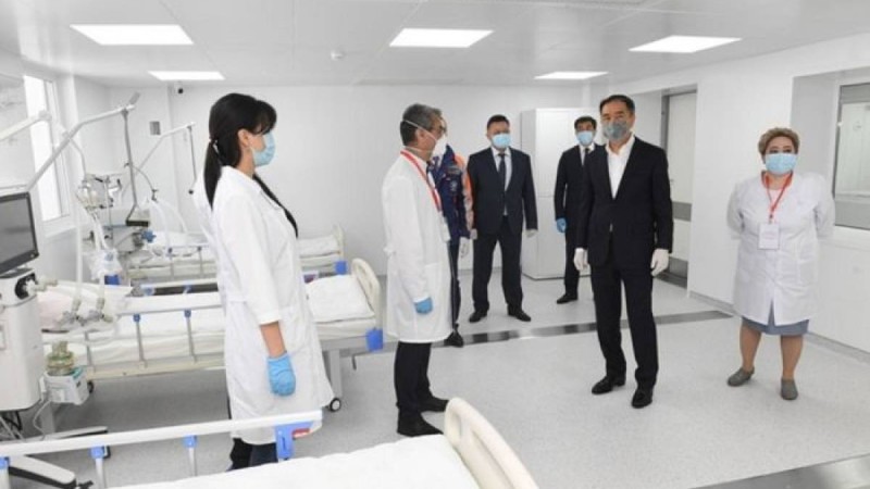 Алматыда 18 күнде салынған модульдік аурухана ашылды