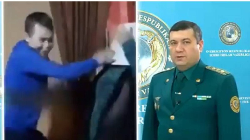 Анасының бетіне торт жапсырған кім екені анықталды (видео)