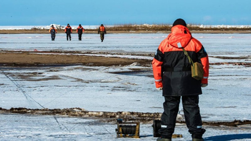 Қостанай облысында екі кішкентай бала мұзға түсіп кетті