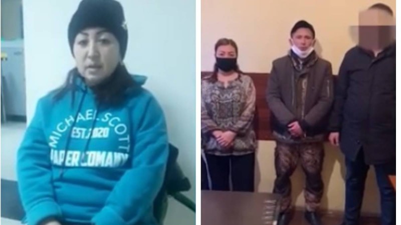 Шымкентте отағасы жанжалдан соң әйелін қайтарған полицейлерге алғыс айтты (видео)