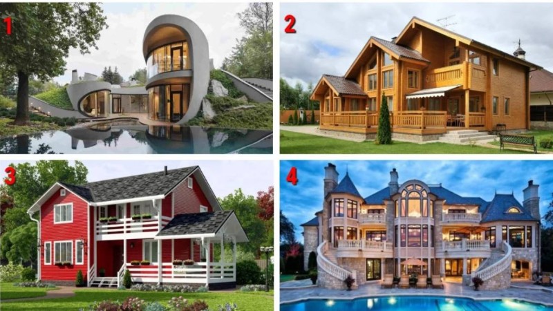 Психологиялық тест: «Зәулім сарайдай үйдің бірін таңдаңыз!»