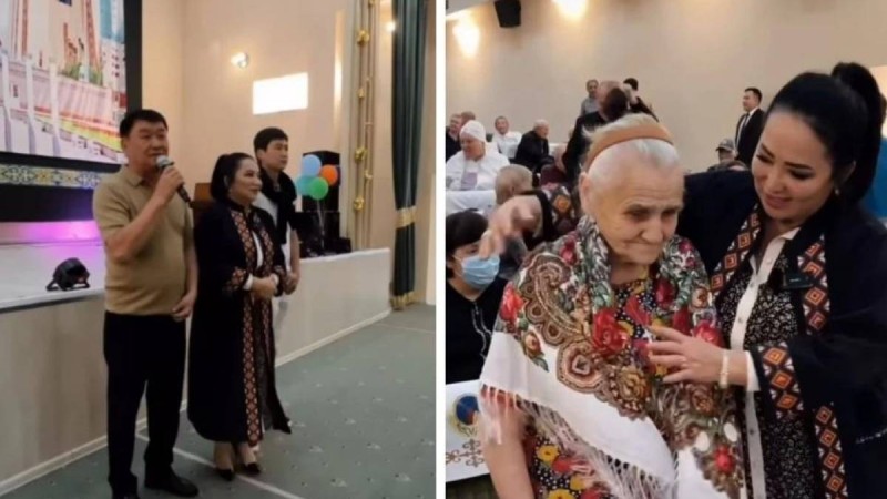 Қарттар үйіне барған Айдарбековтер отбасы сынға қалды