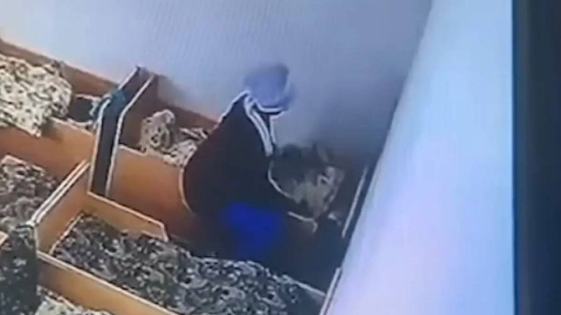 Екібастұздағы балабақшада баланы аяусыз ұрып-соққан тәрбиеші видеоға түсіп қалған