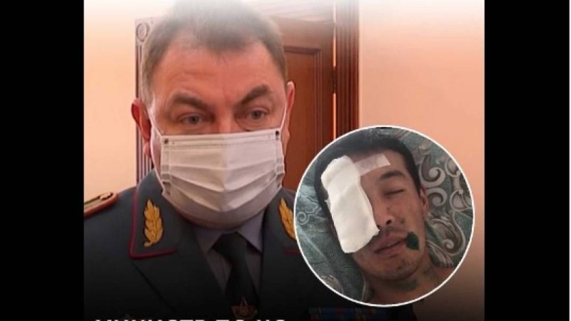 Жаралы өрт сөндірушінің сөзі шындық емес: Министрлік мәлімдеме жасады