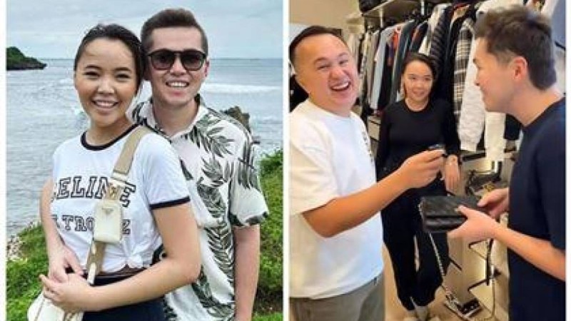 “Ең кішкентай сөмке 4 миллион теңге”: Қыран Талапбек әйеліне сыйлаған сыйлықтарын көрсетті