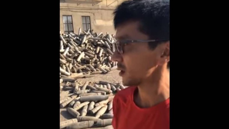 Жамбыл облысында снарядтар сақталған белгісіз қойма табылды (видео)