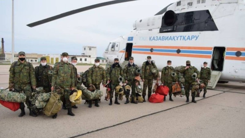 Әлемдегі ең үлкен тікұшақ Шығыс Қазақстанда басталған өртті сөндіруге жіберілді