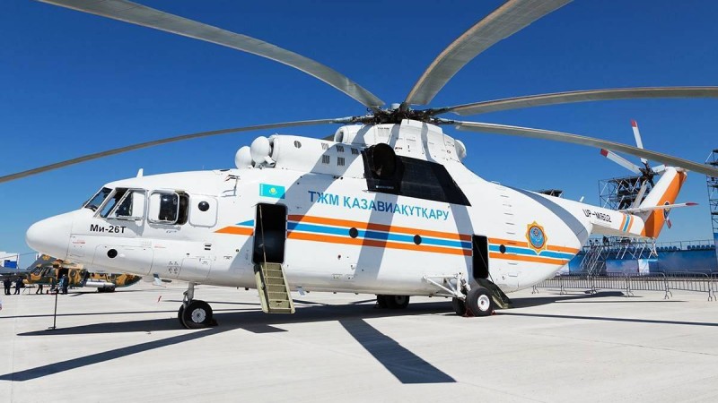 ШҚО-дағы өртті сөндіруге әлемдегі ең үлкен тікұшақ жіберілді - Қазақстан жаңалықтары