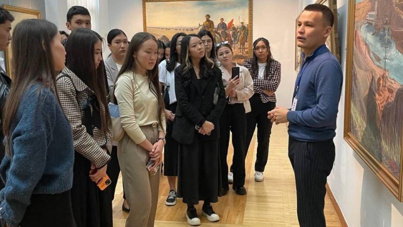 «Қаһарман ұлт» жобасы бойынша Қастеев өнер мұражайында экскурсия өтті