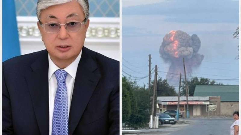 Жамбылдағы алапат жарылыс: Тоқаев үндеу жасады