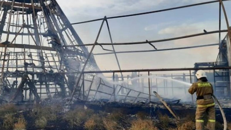 Жамбыл облысында ислам діни бірлестігінің ғимараты өртенді