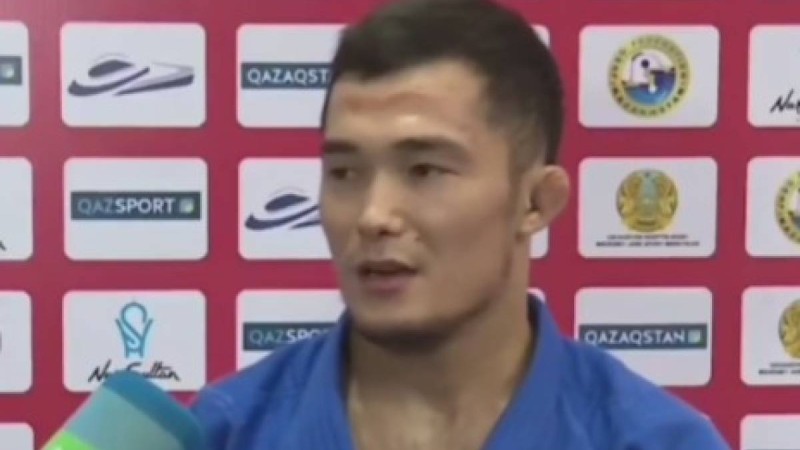 Дзюдошы қазақ жігіті орысша сұраққа тек қазақша жауап берді (видео)