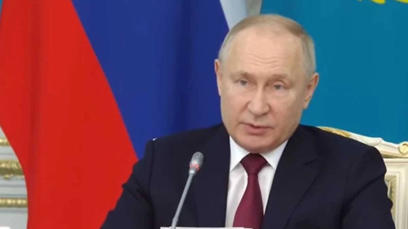 Бүгін Путин Тоқаевтың аты-жөнін айтудан екі рет жаңылысты