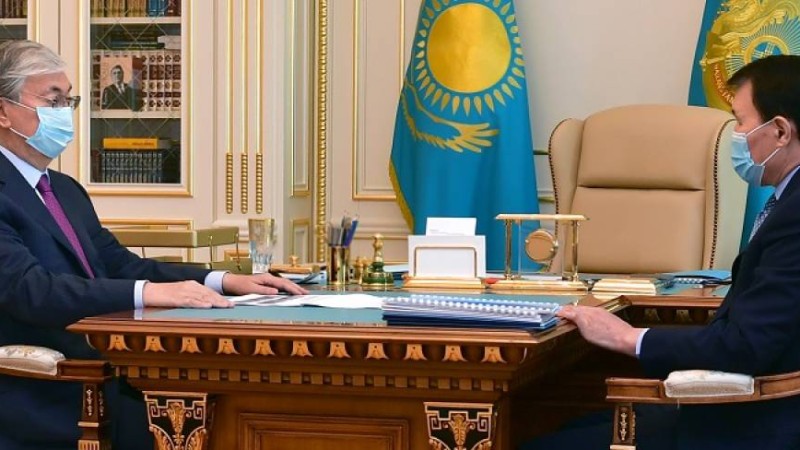 Алик Шпекбаев Тоқаевқа есеп берді