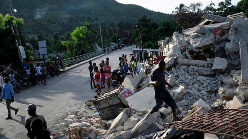 Гаитиде жер сілкінісінен қаза тапқандар саны 1 419-ға жетті