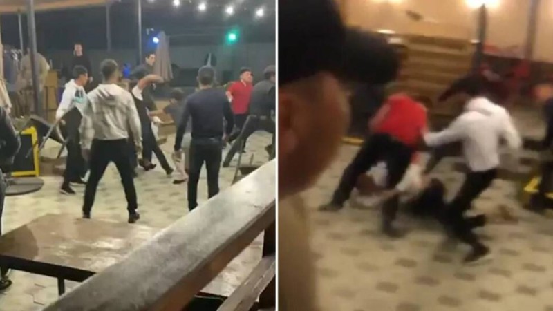 Алакөлде туристер мен жергілікті тұрғындар арасында жаппай төбелес болды (видео)