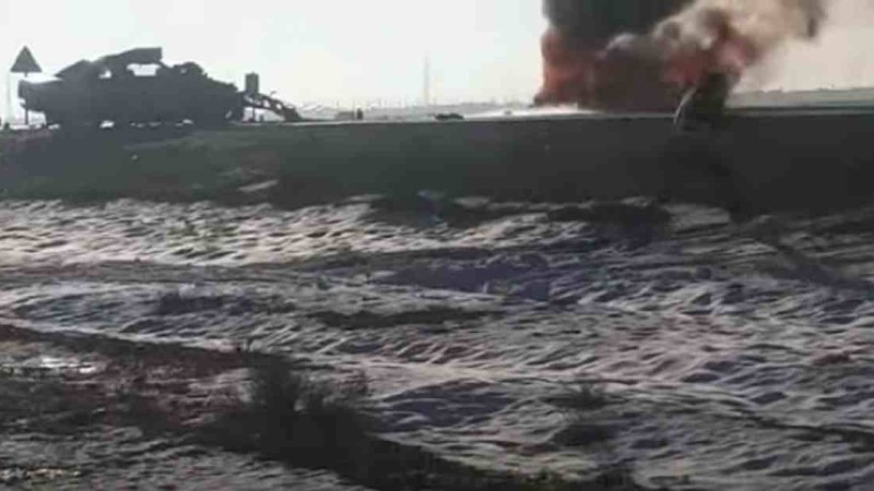 Маңғыстауда жарылыс болған жол апатынан үш адам көз жұмды - Қазақстан жаңалықтары