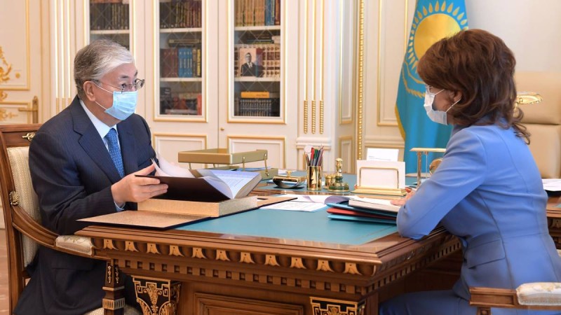 Тоқаев Балаеваны қабылдады: Азаматтық қоғам мәселелерін талқыладық