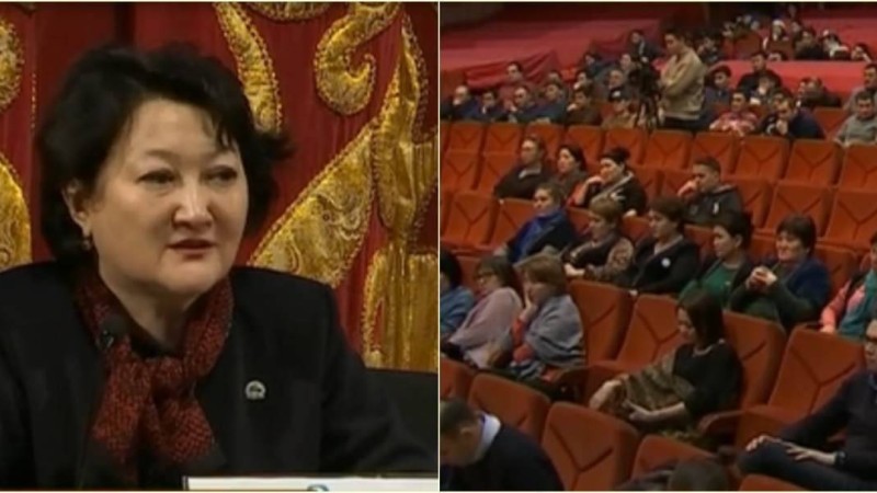 "Қалай шыдап отырсыздар": Әуезов театрындағы жиын жанжалға ұласты - Қазақстан жаңалықтары