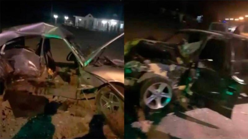 Жамбылда жантүршігерлік көлік апаты: екі адам ажал құшты