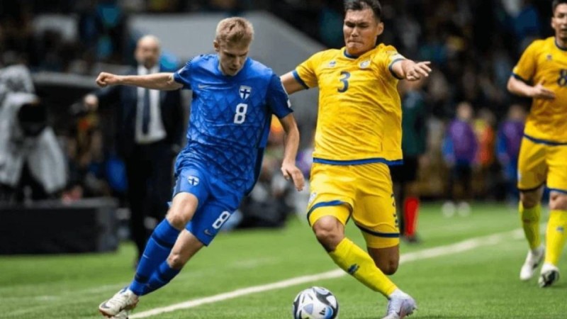 Сенсациялық жеңіс: футболдан Қазақстан құрамасы Финляндияны ұтты