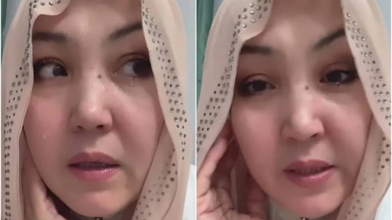 "Арабқа тиіп ал": Индира Расылхан көпшілікке назын айтып, ағыл-тегіл жылады