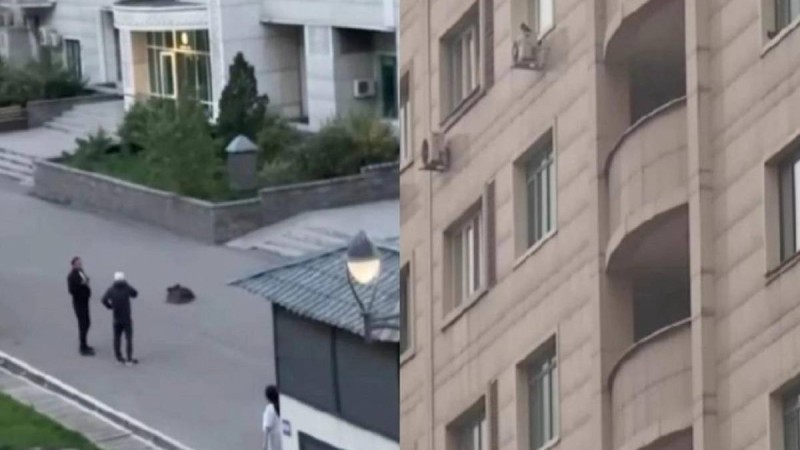 Алматыда жас қыз 16 қабаттан құлап, қаза болды