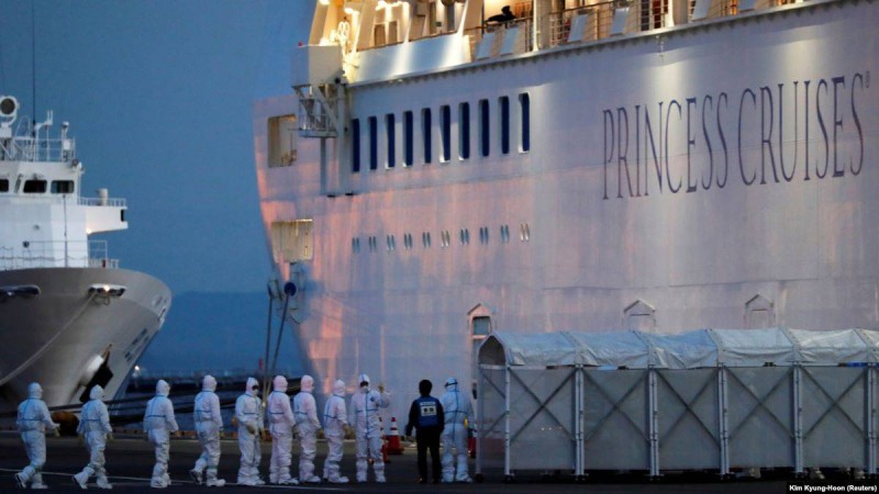 Жапонияда карантинге жіберілген Diamond Princess кемесінде төрт қазақстандық та бар