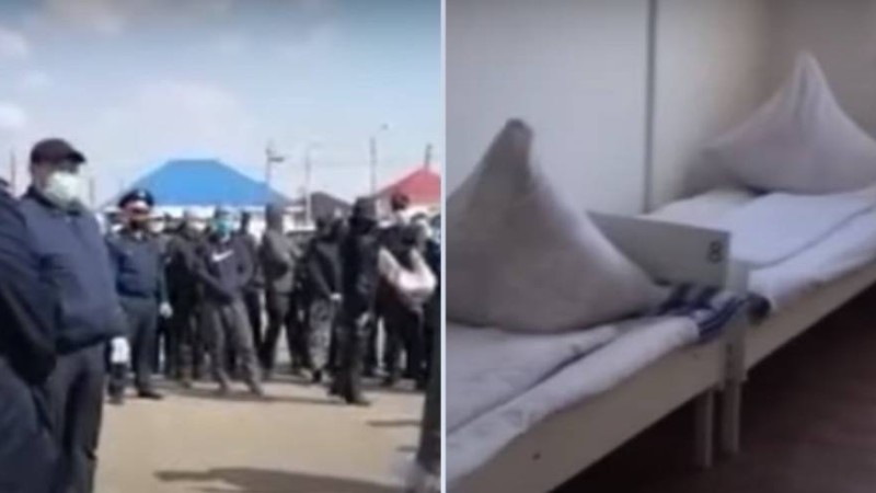 "Коронавирус жұқтырған жұмысшыларды әкеліп жатқызбақшы": Атырау облысының тұрғындары шу шығарды - Қазақстан жаңалықтары