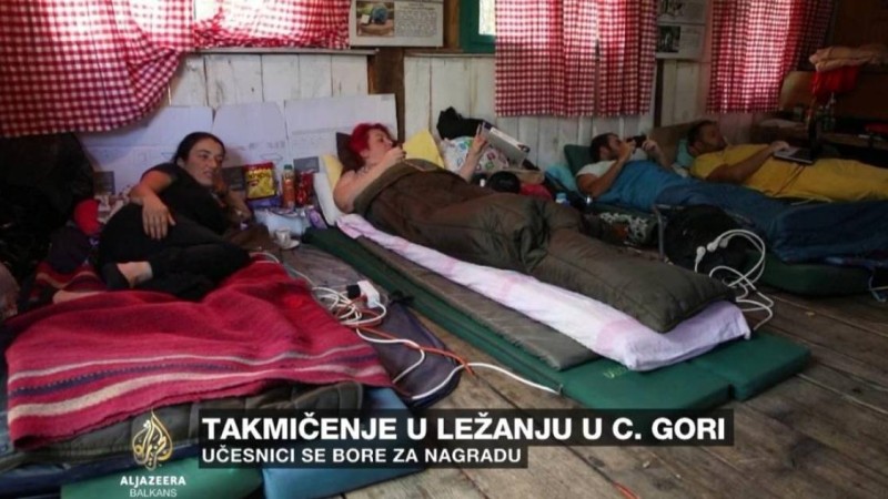 Черногорияда жалқаулардың арасында чемпионат өтті