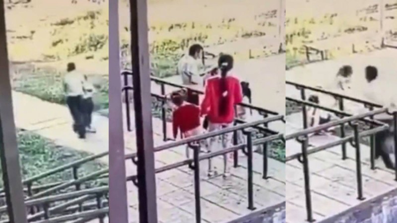 Оралда 6 жасар қыздың ұрланған кезі видеоға түсіп қалды