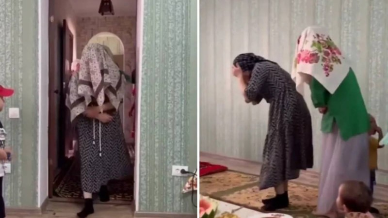 Қор болған салт: Келіндердің қонақтарға тоқтаусыз сәлем салған әрекеті жұрттың сынына ұшырады