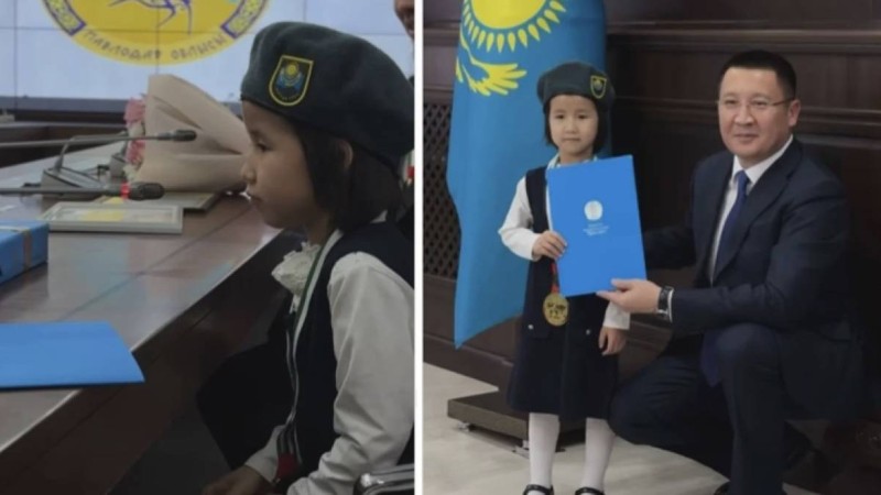 Алты жасында әлем чемпионы атанған бүлдіршінді Президент арнайы құттықтады