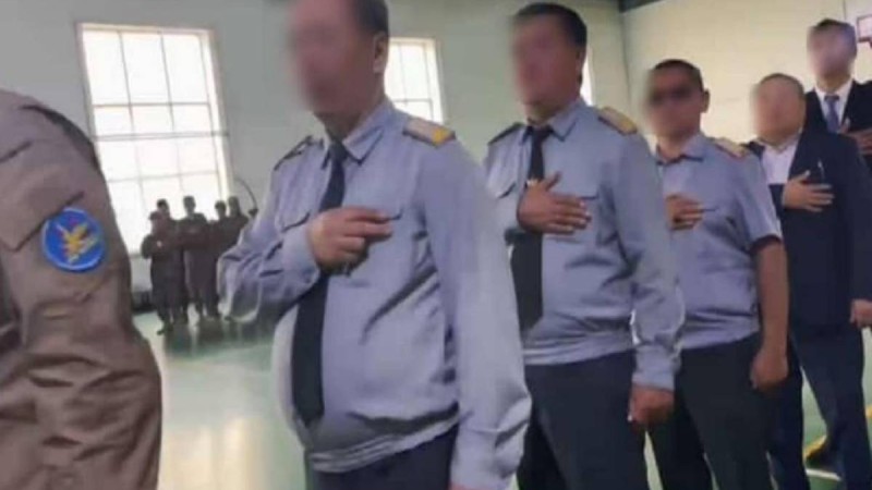 Қазақстан әнұранына құрметсіздік танытқан әскери қызметкер жазаға тартылды