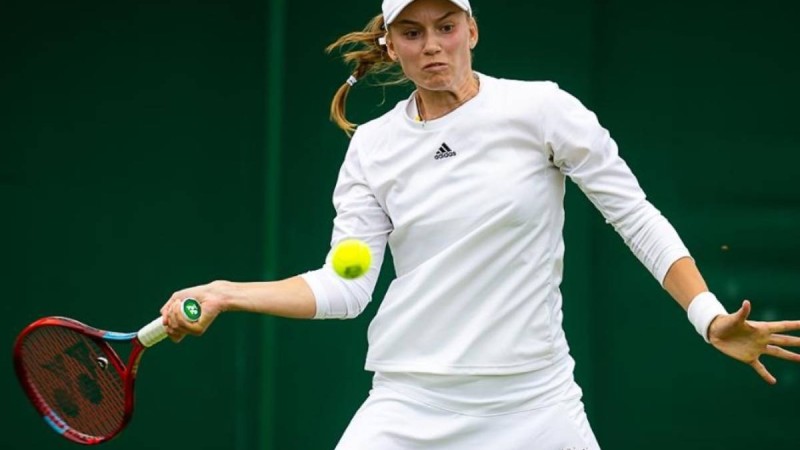 Уимблдон турнирінің ширек финалына шыққаныма қатты қуандым – Елена Рыбакина