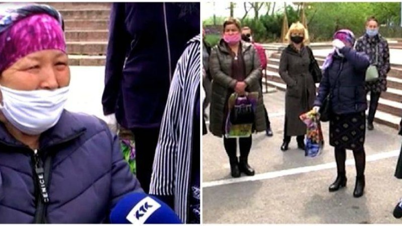 Шымкентте 42500 теңге ала алмаған әйелдер шу шығарды - Қазақстан жаңалықтары