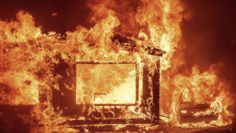 Ақмола облысында өрттен екі бала қаза тапты