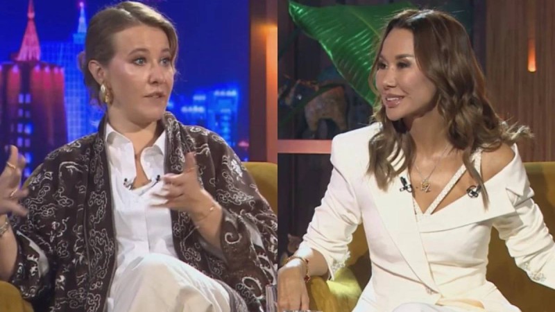 Журналист Динара Сатжан жаңа бағдарламасына соғысты қолдайтын ресейлік тележүргізуші Собчакты шақырды