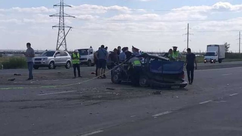 Қостанайда полицейлердің жол апатынан 4 жасар бала қайтыс болды