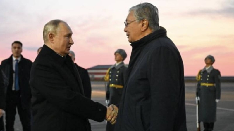 Путин Астанаға мемлекеттік іс-сапармен келді