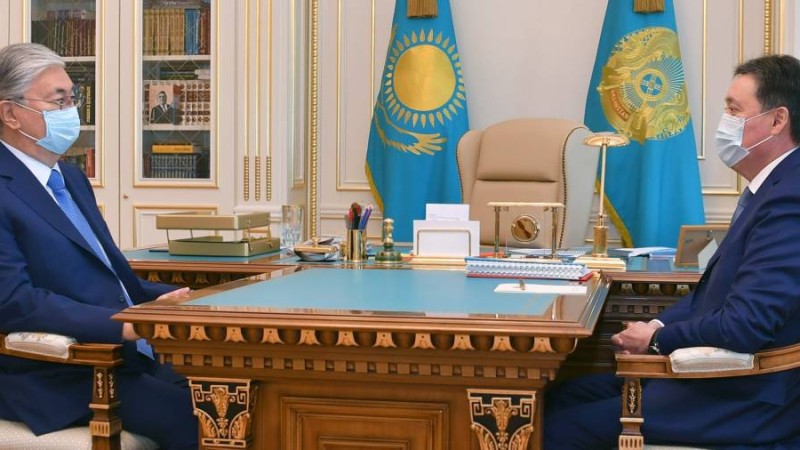 Президент Асқар Маминді қабылдады: Премьер-Министр COVID-19 туралы есеп берді