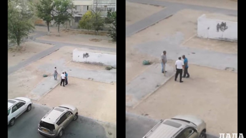 Ақтауда 2-шағын ауданындағы төбелес видеоға түсіп қалды