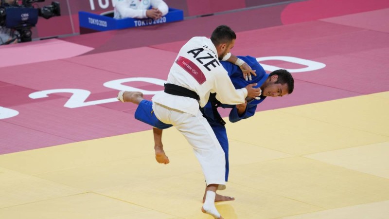 Токио-2020: Дзюдошы Ерлан Серікжанов қарсыласын жеңді