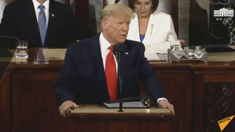 Дональд Трамп АҚШ Конгресінде жыл сайынғы халыққа үндеуін жасады