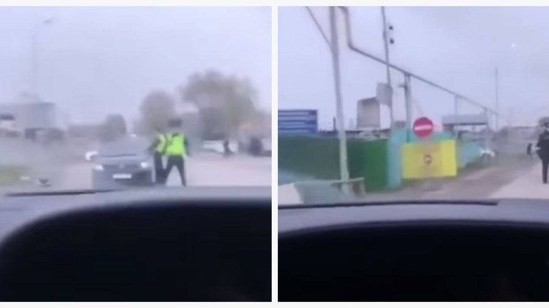 Алматы облысында Bentley көлігінің жүргізушісі жол сақшыларын елемей блок-бекетті кесіп өткен (видео) - Қазақстан жаңалықтары