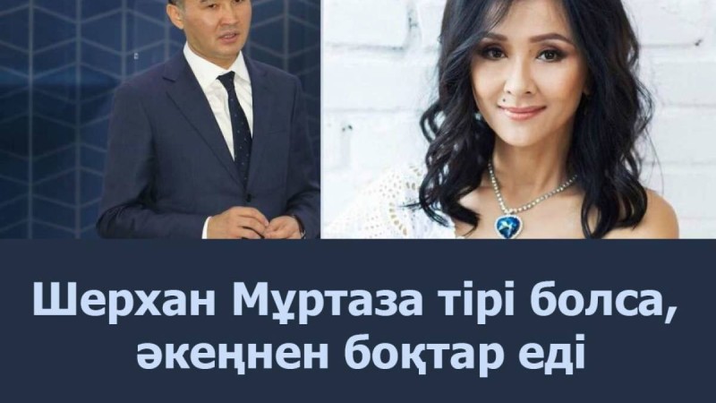 Меруерт Түсіпбаева Алматы әкімінің орынбасарына: Шерхан Мұртаза ағаларымыз тірі болса, әкеңнен боқтар еді