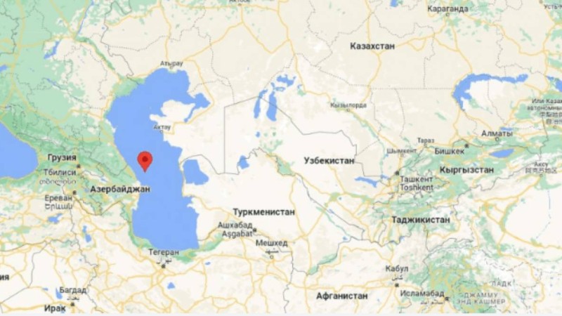 Каспий теңізінде жер сілкінісі болды