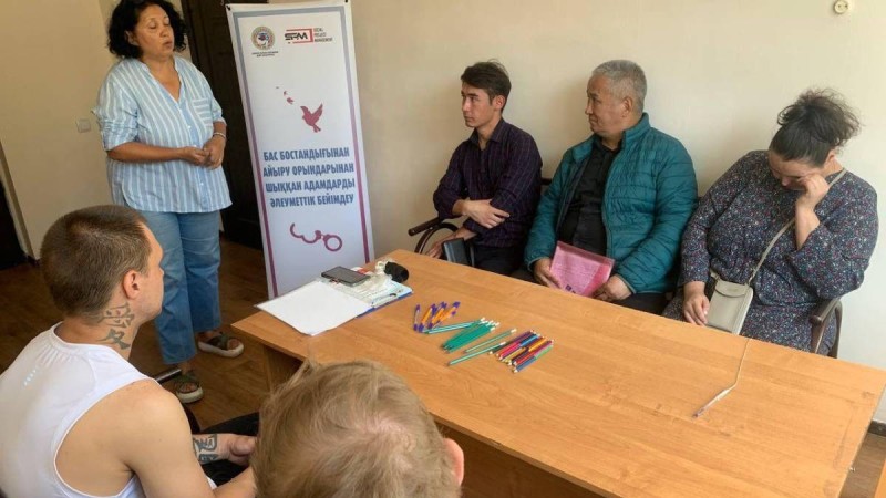 Жазасын өтеп шыққан адамдарға көмек көрсетілді